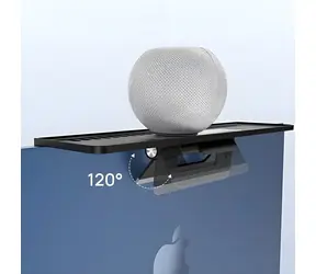 SODI 312 černá / Stojánek pod monitor / hliník / do 2 kg / pro iMac a Studio Display