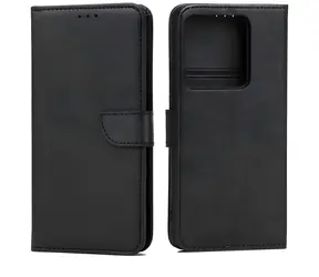 Marv Wallet Case černá / Pouzdro / POCO F7 Pro / knížkové s přihrádkou na kartu