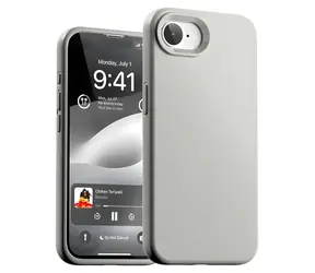 Mercury Silicone Case pro iPhone 16e/17e Stone / Zadní kryt / Silikon