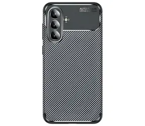 Beline Carbon Armor Samsung A56 5G černá / Kryt / karbonový vzhled / TPU