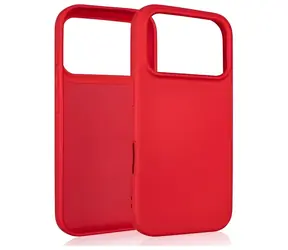 Beline Silicone Case červená / Kryt / Silikon / Apple iPhone 17 Pro