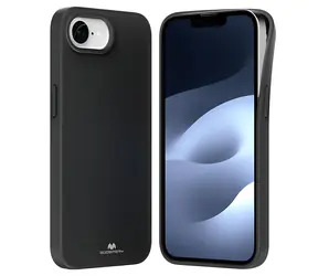 Mercury Soft iPhone 16e/17e černá / Kryt / TPU / Matný povrch