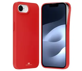 Mercury Soft iPhone 16e/17e červená / Pouzdro / TPU