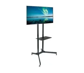 S-08A / Pojízdný stojan na TV / 30-65" / nosnost 60 kg