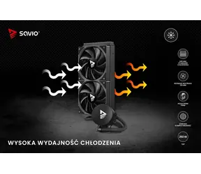 NOX 240 / Komplet vodního chlazení / 240mm / 2x 120mm