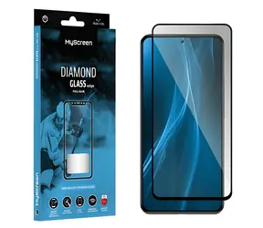 MyScreen Diamond Glass edge Full Glue Xiaomi POCO X6/X6 Pro černá / Tvrzené sklo / celoplošné lepení / 9H