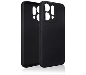 Beline Silicone Case černá / Kryt / Oppo Reno 14