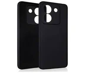 Beline Silicone Case černá / Kryt / Poco M7 Pro / Silikonový