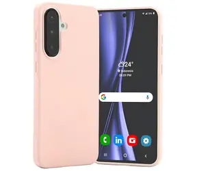 Mercury Soft pouzdro pro Samsung Galaxy A56 růžovo-béžová / Pouzdro / TPU / Matný povrch