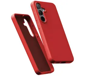 Mercury Pure Silicone MagSafe červená / Kryt / Samsung Galaxy S25+ / Silikon / MagSafe