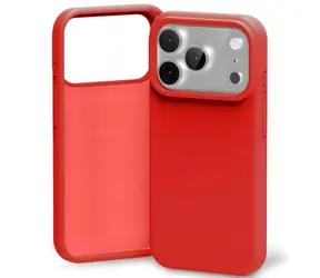 Mercury Silicone Case červená / Kryt / Apple iPhone 17 Pro / Silikon