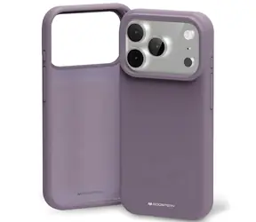 Mercury Silicone Case fialová / Kryt / Apple iPhone 17 Pro / Silikon
