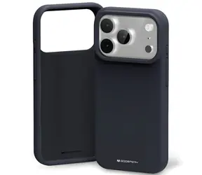 Mercury Silicone Case námořnická modrá / Kryt / Apple iPhone 17 Pro / Silikon