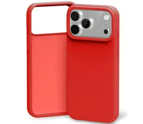 Mercury Silicone Case červená / Kryt / Apple iPhone 17 Pro Max / Silikon