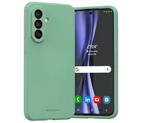 Mercury Silicone Case pro Samsung Galaxy A36 5G zelená / Kryt / Silikonový