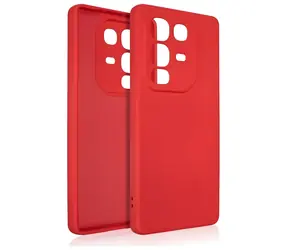 Beline Silicone pouzdro pro Infinix Note 50 5G červená / Pouzdro / Silikon