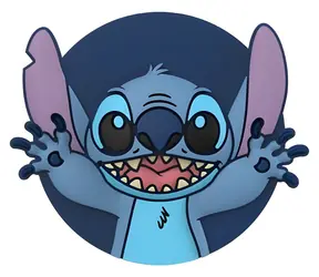 PopSockets PopGrip Luxe PopOuts Stitch / Držák telefonu / Odnímatelný vršek / bezdrátové nabíjení