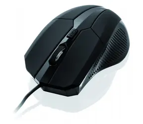 I005 černá / Laserová myš / USB / 1600 DPI / 3 tlačítka