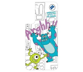 Samsung GP-TOS901HIAGW Disney Monsters bílá / Vyměnitelný panel pro Frame Cover / Galaxy S22