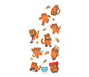 Samsung Rámeček Frame Cover Muzik Tiger bílá / Rámeček / Pro Galaxy S22