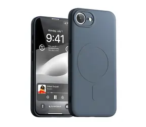 Mercury Semi-Silicone MagSafe iPhone 16e/17e tmavě modrá / Pouzdro / Silikonové / MagSafe