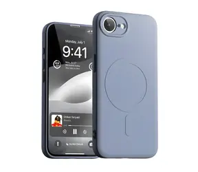 Mercury Semi-Silicone MagSafe iPhone 16e/17e fialová / Pouzdro / Silikonové / MagSafe