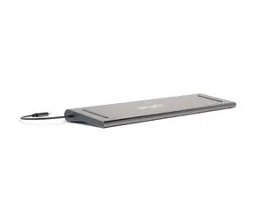 4smarts HUB 11v1 šedá / USB-C hub se stojanem / 11 portů / USB-C PD 100W / HDMI 4K / RJ-45 / DeX-Mode