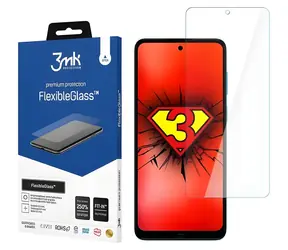 3mk FlexibleGlass Motorola Moto E22s / Hybridní sklo / Antibakteriální / 7H