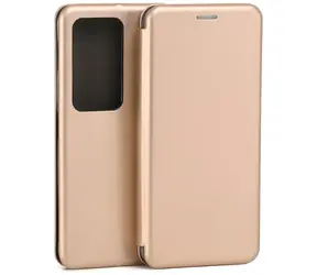Beline Book Magnetic zlatá / Pouzdro / Xiaomi Redmi 15 5G / knížkové / magnetické zapínání / kapsa na kartu