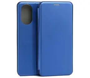 Beline Book Magnetic Case modrá / Flipové pouzdro / Realme 12 LTE / Peněženka na karty / Magnetické zapínání