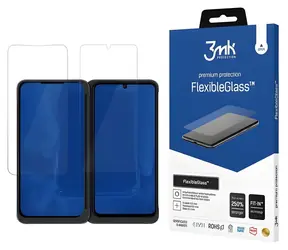 3mk FlexibleGlass LG G8X / Hybridní sklo / antibakteriální / 7H