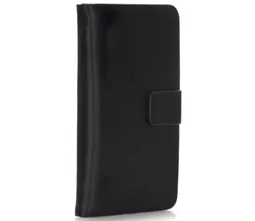 Univerzální pouzdro typu kniha 4,8" - 5,3" černá / Pouzdro / Eko kůže / Magnetické zapínání