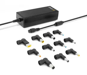 Univerzální napájecí adaptér pro notebook 90W / Adaptér pro notebook / 11 konektorů / 90 W / 100–240 V