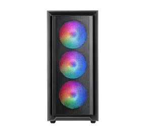 Tacens MARS MC-AIR černá / Skříň / ATX / 4x 120mm ARGB ventilátor / síťovina / 1x USB 3.2 Gen2 & 2x USB 2.0