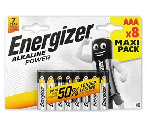 Alkaline Power AAA E92 / Baterie / Alkalická / 8 ks / Blistr