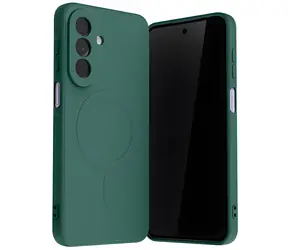 Mercury Semi-Silicone zelená / Ochranný kryt / Samsung Galaxy A27 / MagSafe