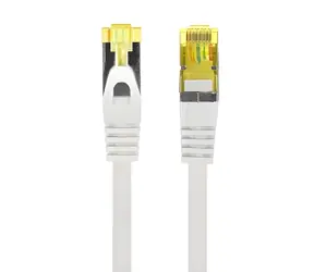 PCF6A-10CU-1000-S šedá / Patch kabel / Cat.6a S/FTP / 10 m / 500 MHz / LSZH