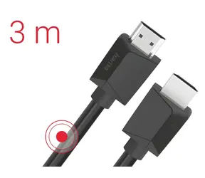 HDMI 2.0b propojovací kabel 3 m / Kabel / HDMI-HDMI / 4K