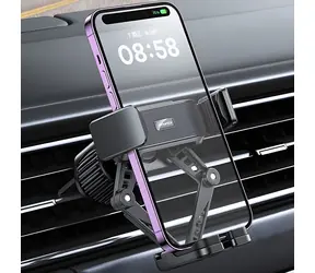 AWEI X39 černá / Držák telefonu do auta / gravitační / do ventilace / 4,0-7,0"