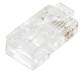 UTP Konektor RJ45 (8P8C) průchozí / Konektor / Cat.5e / nestíněný / AWG 26-24 / 100 ks