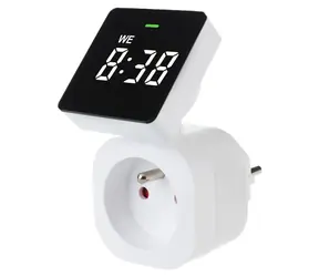 GreenBlue GB610E / Zásuvkový časovač / Digitální / IP20 / 16A