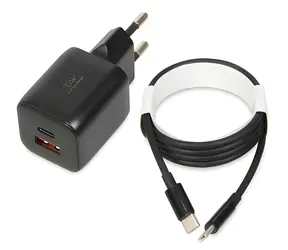 C42B síťová nabíječka USB-C černá / Nabíječka / USB-C / QC3.0 / 33 W