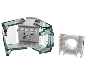 Keystone modul RJ45 UTP CAT6 beznástrojový bílá / Keystone modul / UTP CAT6 / Bez nástrojů / RJ45