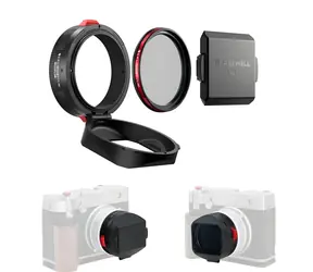 Freewell Real Lens Hood černá / Sluneční clona / pro Fujifilm GFX100RF / ochrana proti odleskům