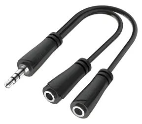 Audio rozbočovač Jack 3,5 mm stereo / Rozbočovač / Stereo