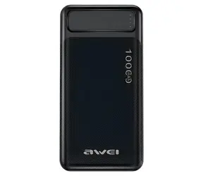P5K černá / Powerbanka / 10000 mAh / 2x USB / 2,1 A