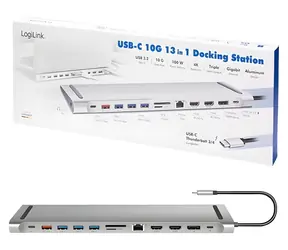 Dokovací stanice USB-C 12 portů / Dokovací stanice / USB 3.2 / PD