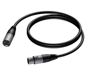 Procab CLA901/1.5 / XLR kabel / XLR (M) - XLR (F) / 1,5 m
