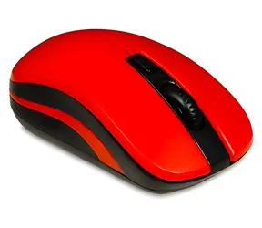 Loriini Pro červená / Myš / bezdrátová / optická / 1600 DPI / 2.4 GHz