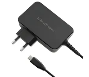 Qoltec Power Pro černá / Nabíjecí adaptér / GaN / 100 W / USB-C / PD